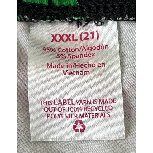 NO BO MID-RISE FULL LGTH ACTIVEWEAR LEGGINGS, JUNIORS-XXXL(21)-BLACK/BUTTERFLIES - Picture 8 of 9